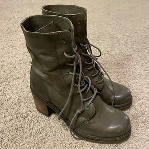 Frye combat boots